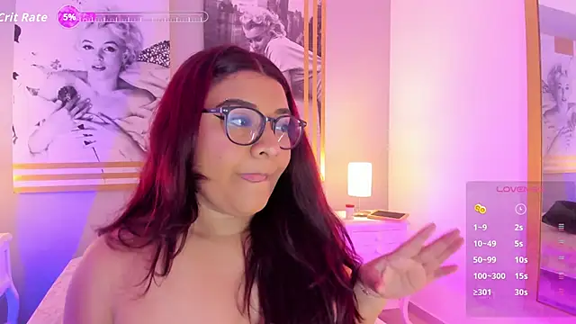 Snapshot of MeghanBurn chatting on October 28, 12:30 pm MeghanBurn online show from October 28, 12:30 pm