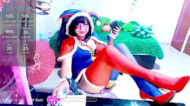 MilkyXSakura online show from December 20, 1:47 am