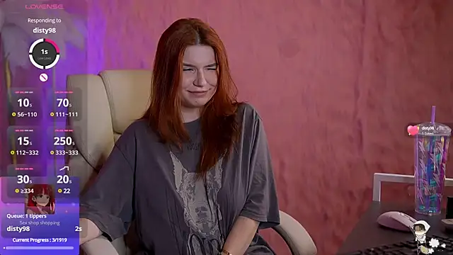 RedShinee online show from January 27, 5:04 pm