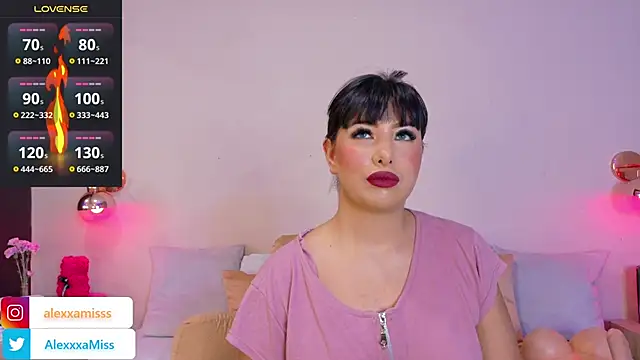 Alexa Miss online show from January 25, 6:24 pm