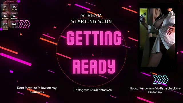 Snapshot of KairaFantasyy chatting on October 8, 9:34 pm KairaFantasyy online show from October 8, 9:34 pm