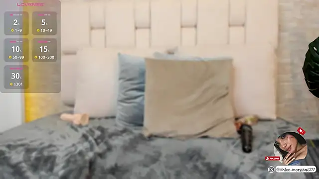 Chloe Morgans online show from February 23, 1:35 am