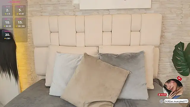 Chloe Morgans online show from March 8, 7:09 pm