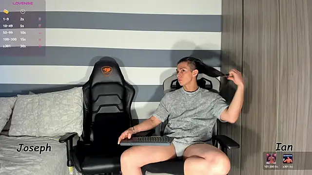 ianandjosephx online show from February 17, 12:45 pm