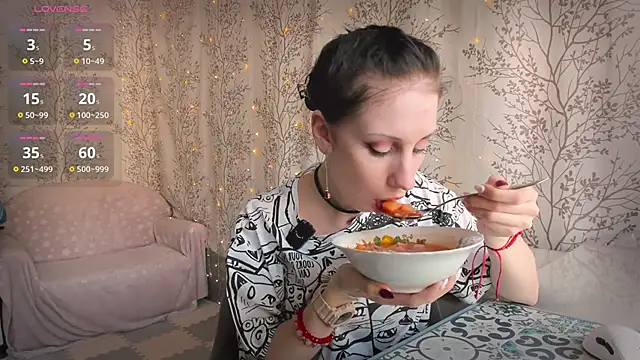 Snapshot of Mary0Lou chatting on April 11, 7:45 am Mary0Lou online show from April 11, 7:45 am