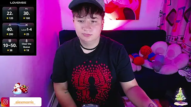 Snapshot of _AlexMorris chatting on December 5, 9:28 am AlexMorris online show from December 5, 9:28 am