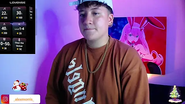 Snapshot of _AlexMorris chatting on December 13, 6:53 am AlexMorris online show from December 13, 6:53 am