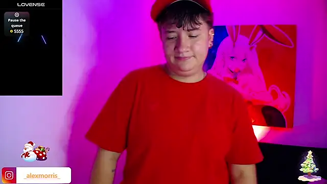 Snapshot of _AlexMorris chatting on December 14, 8:34 am AlexMorris online show from December 14, 8:34 am