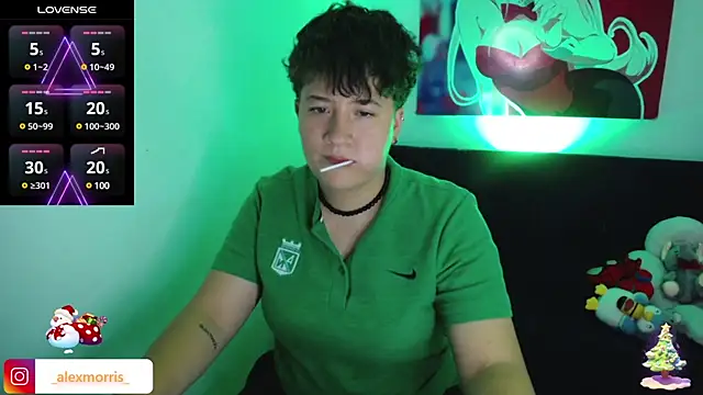 Snapshot of _AlexMorris chatting on December 19, 6:12 am AlexMorris online show from December 19, 6:12 am