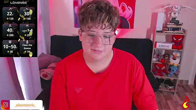 Snapshot of _AlexMorris chatting on March 14, 6:18 pm AlexMorris online show from March 14, 6:18 pm