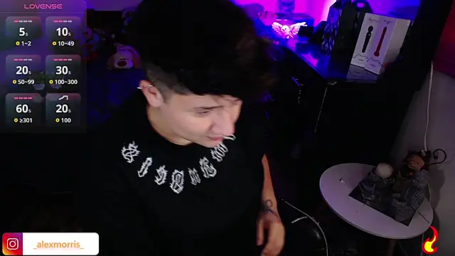  AlexMorris online show from January 17, 5:45 am