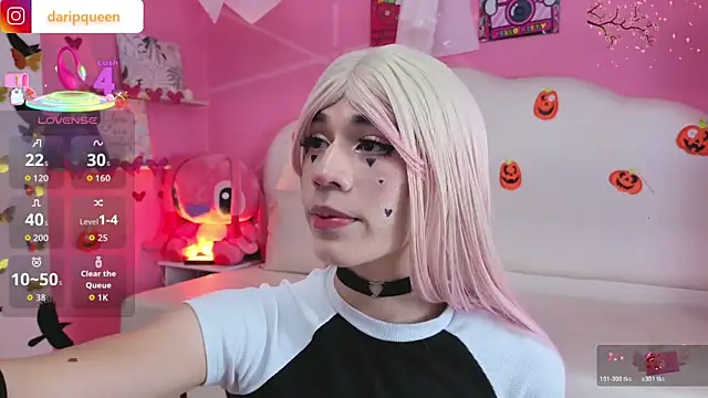 DaripQueen online show from October 22, 3:01 pm