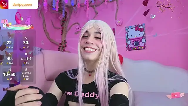 DaripQueen online show from March 6, 2:46 pm