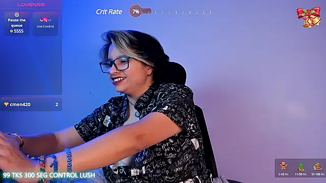 NovaGlitz online show from December 2, 2:41 pm