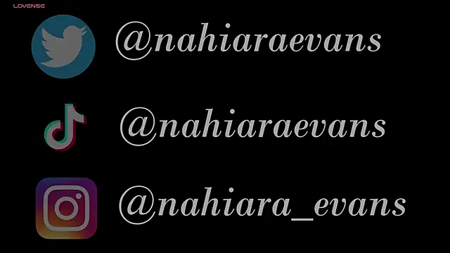 NahiaraEvans  online show from July 28, 3:46 am