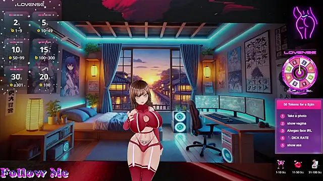 Hanaedamngirl online show from December 1, 12:48 am