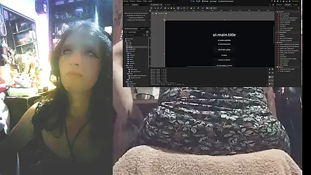 Snapshot of SissyFlorAzul chatting on July 26, 4:09 am SissyFlorAzul online show from July 26, 4:09 am