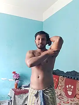 Snapshot of HunkyAriyan chatting on February 20, 6:17 am HunkyAriyan online show from February 20, 6:17 am