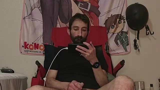 Snapshot of SlammyDjr chatting on January 10, 8:05 am SlammyDjr online show from January 10, 8:05 am