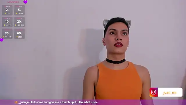 juanmiss online show from October 16, 6:31 pm