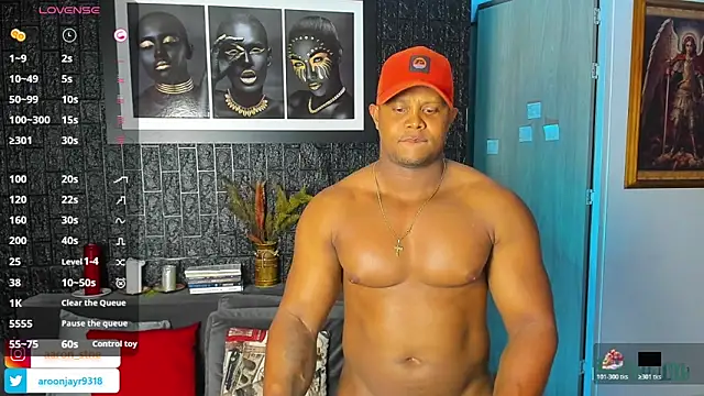 Snapshot of Aaron_ST chatting on March 17, 3:44 am Aaron ST online show from March 17, 3:44 am