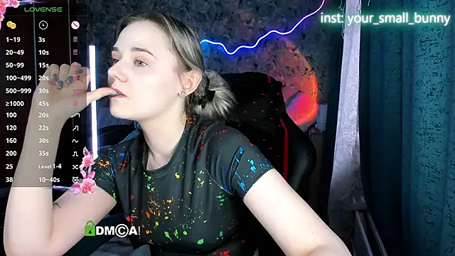 Your small bunny online show from April 12, 2:05 am