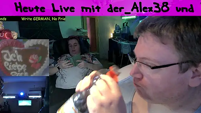 der alex38 online show from February 20, 7:41 pm