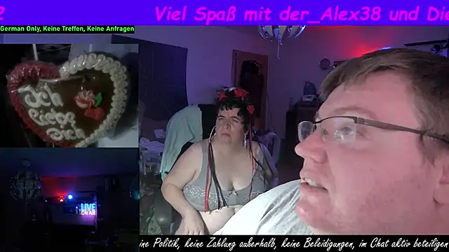 der alex38 online show from October 19, 7:03 pm