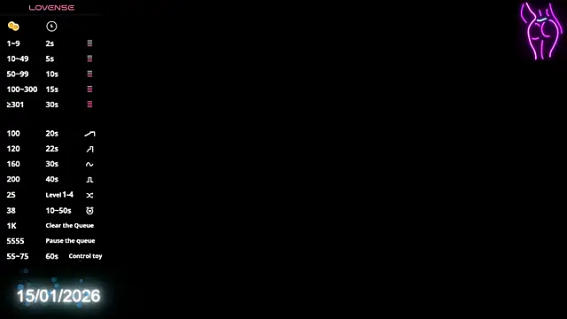 Bylie Hills online show from January 15, 9:07 pm