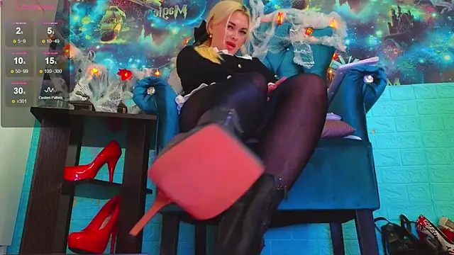 Snow Goddess online show from October 24, 4:31 am