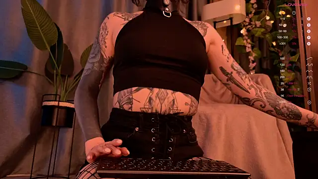 MichaellaMoon online show from January 10, 8:15 pm