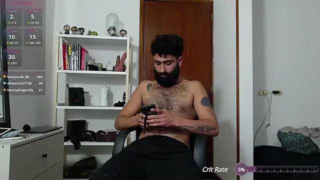 Snapshot of Drogamma chatting on March 16, 12:01 am Drogamma online show from March 16, 12:01 am