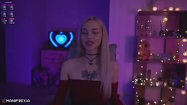 Snapshot of ManiFreyja chatting on January 20, 9:22 pm ManiFreyja online show from January 20, 9:22 pm