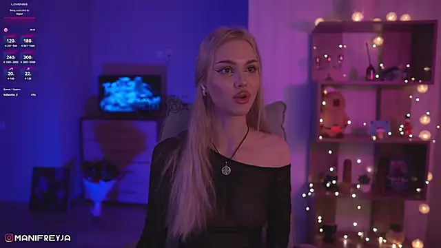 Snapshot of ManiFreyja chatting on February 5, 3:23 am ManiFreyja online show from February 5, 3:23 am