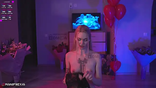 Snapshot of ManiFreyja chatting on February 26, 9:16 pm ManiFreyja online show from February 26, 9:16 pm