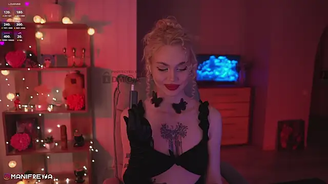 Snapshot of ManiFreyja chatting on March 22, 7:20 pm ManiFreyja online show from March 22, 7:20 pm