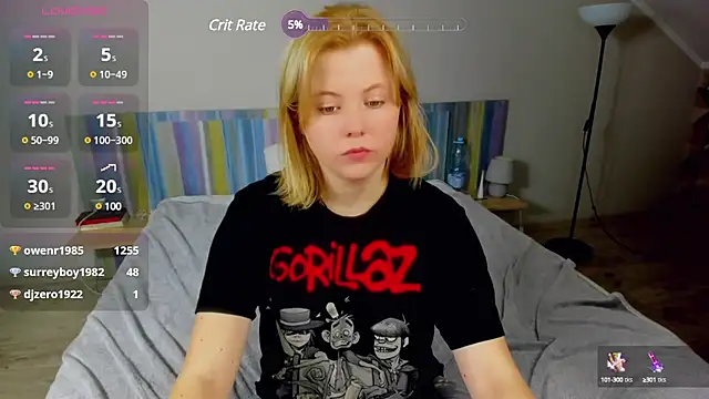 Snapshot of LillyDepp chatting on February 25, 2:03 am LillyDepp online show from February 25, 2:03 am