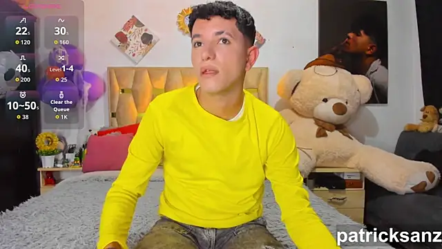 patrick sanzz online show from November 3, 7:15 pm