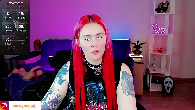 Emmybrightj  online show from January 22, 12:06 am