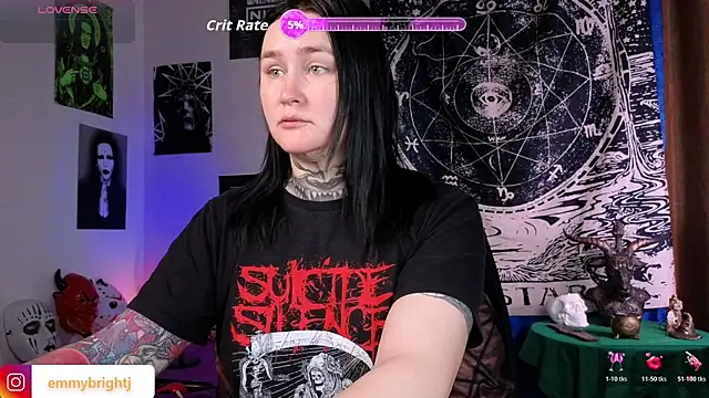 Emmybrightj  online show from April 10, 2:50 am