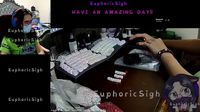 Snapshot of EuphoricSigh chatting on July 12, 2:46 am EuphoricSigh online show from July 12, 2:46 am