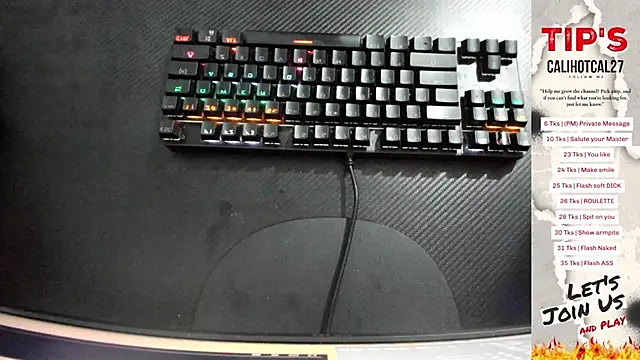 Calihotcaliente277 online show from September 18, 11:34 am