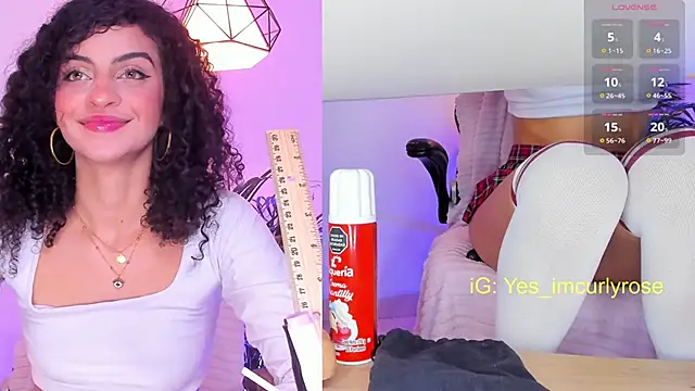 CurlyRose   online show from November 8, 11:14 pm