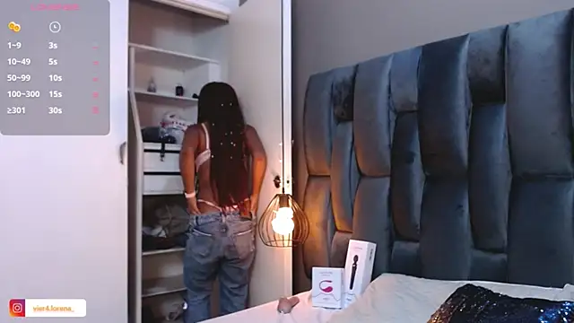 Snapshot of Lorena_Vieira_ chatting on January 2, 10:44 pm Lorena Vieira  online show from January 2, 10:44 pm