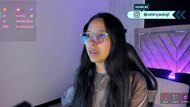 Valery wang online show from January 9, 11:57 am