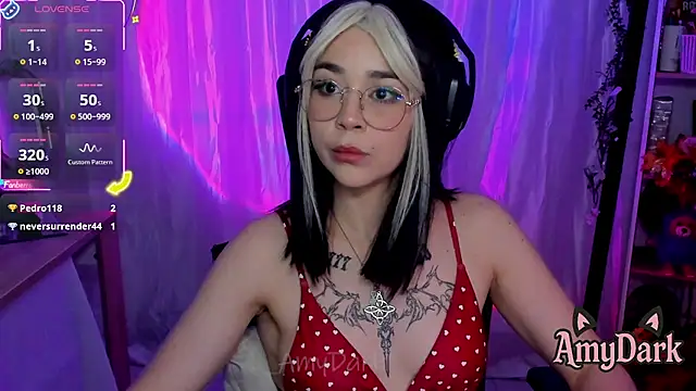  AmyDark online show from October 23, 2:33 am