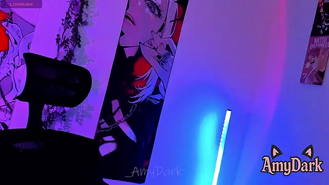  AmyDark online show from April 15, 8:20 pm
