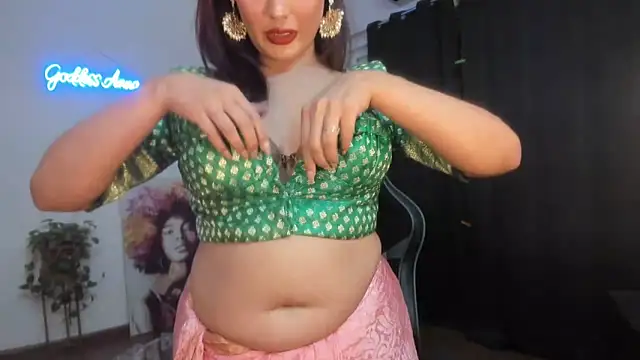 GoddessAnna online show from March 9, 6:00 pm