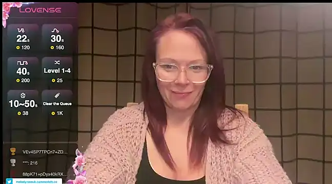 Snapshot of MelodyRoseUk chatting on January 9, 7:18 pm MelodyRoseUk online show from January 9, 7:18 pm