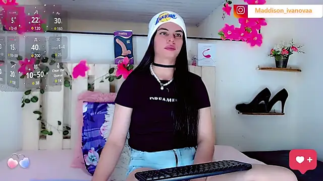 Madisson Ivanova online show from January 10, 10:04 pm